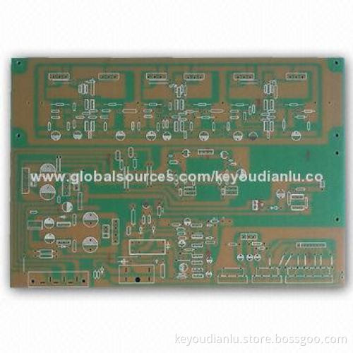 1.4mm PCB with Single Layered and Screen Printing, 94V-0 Flammability